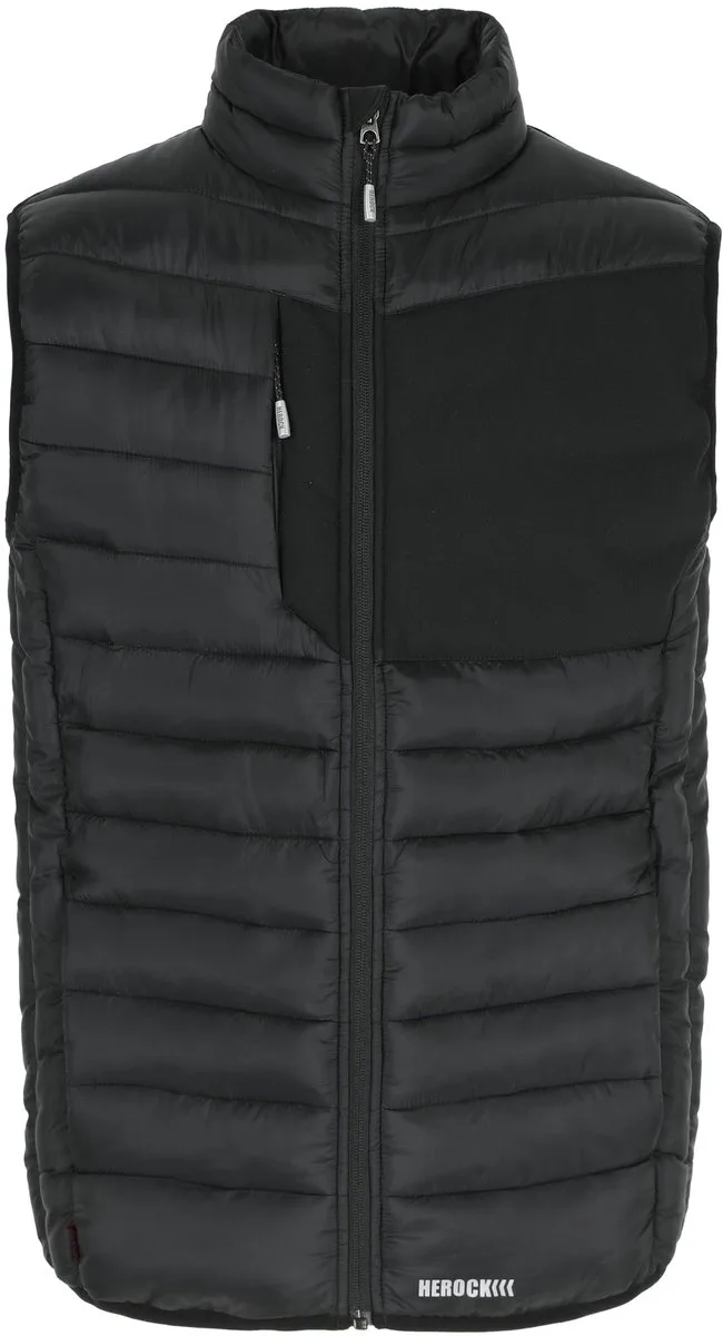 Suri bodywarmer van Herock, Zwart – productafbeelding