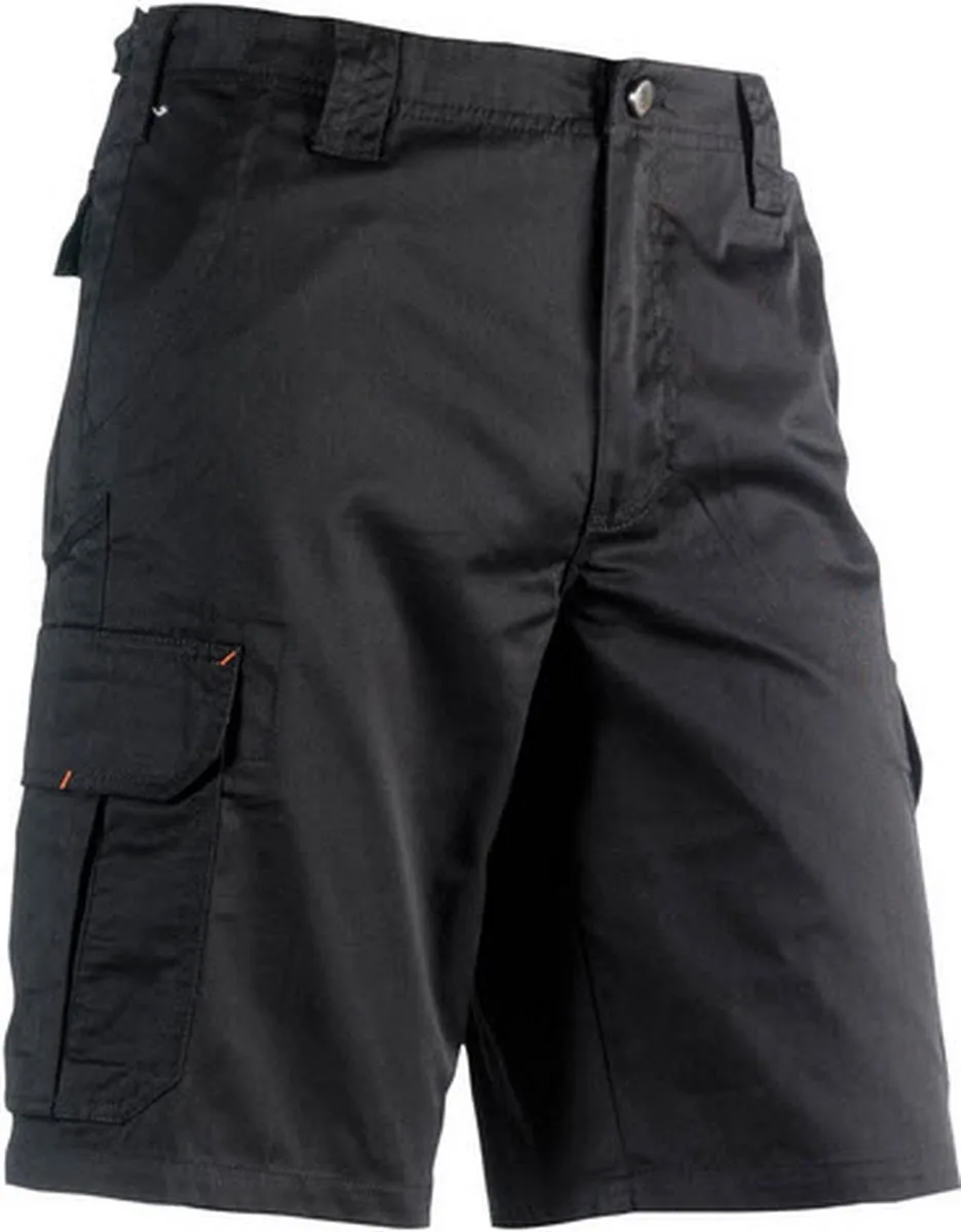Tyrus korte werkbroek essentials (0901) - Zwart de Herock, Noir, 58 – image du produit