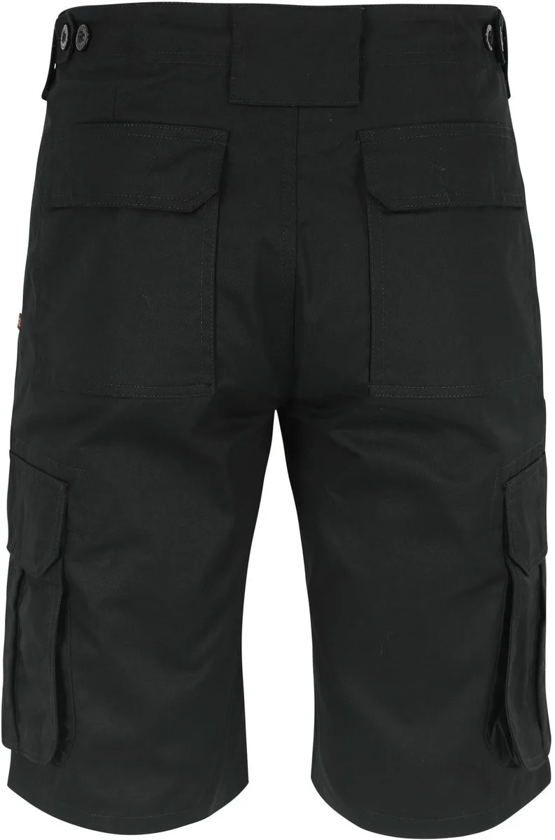 Tyrus korte werkbroek essentials (0901) - Zwart von Herock, Schwarz, 60 – Produktbild