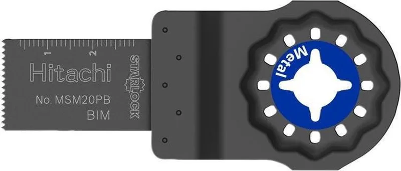 782712 MSM20PB Multitool blad - Starlock - 20 x 30 x 0,7mm - Metaal (1st) by HiKOKI – product image