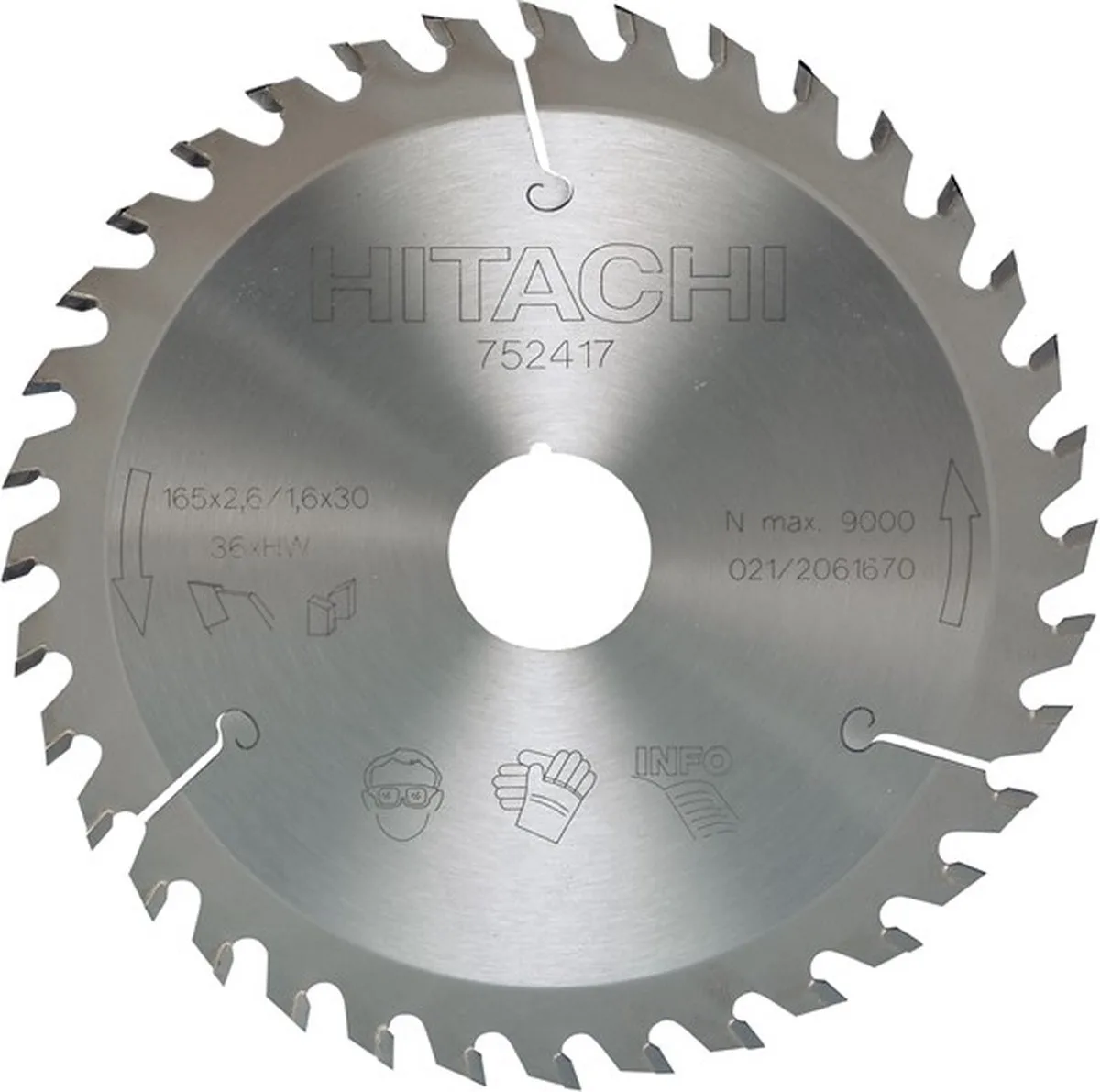 Accessoires - Zaagblad voor hout 216x30 mm, 60 tanden 752448 van HiKOKI – productafbeelding