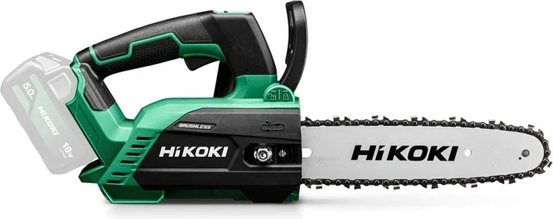 ACCU KETTINGZAAG 18V - BRUSHLESS - 250MM - MV - EXCLUSIVE (= zonder accu"s en lader) in DOOS de HiKOKI – image du produit