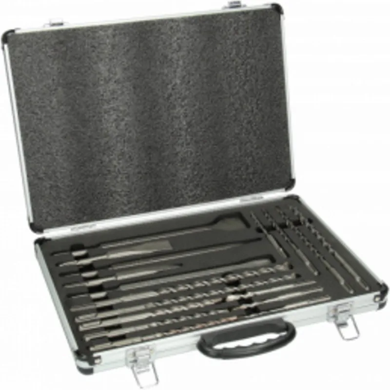 Beitel- & Borenset SDS+ in aluminium koffer - 17-delig - 402555 by HiKOKI – product image