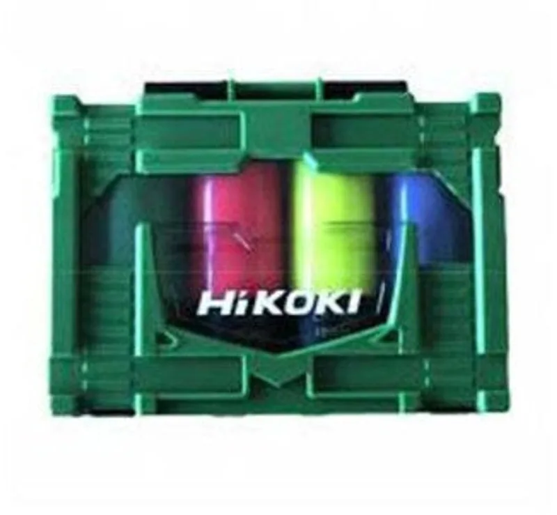 BIT BOX 4 PCS WHEEL NUT SET (BOX II) 40030039 van HiKOKI, Blauw – productafbeelding