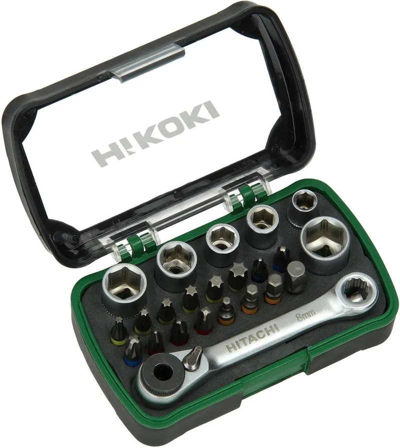Bit en doppenset van HiKOKI – productafbeelding