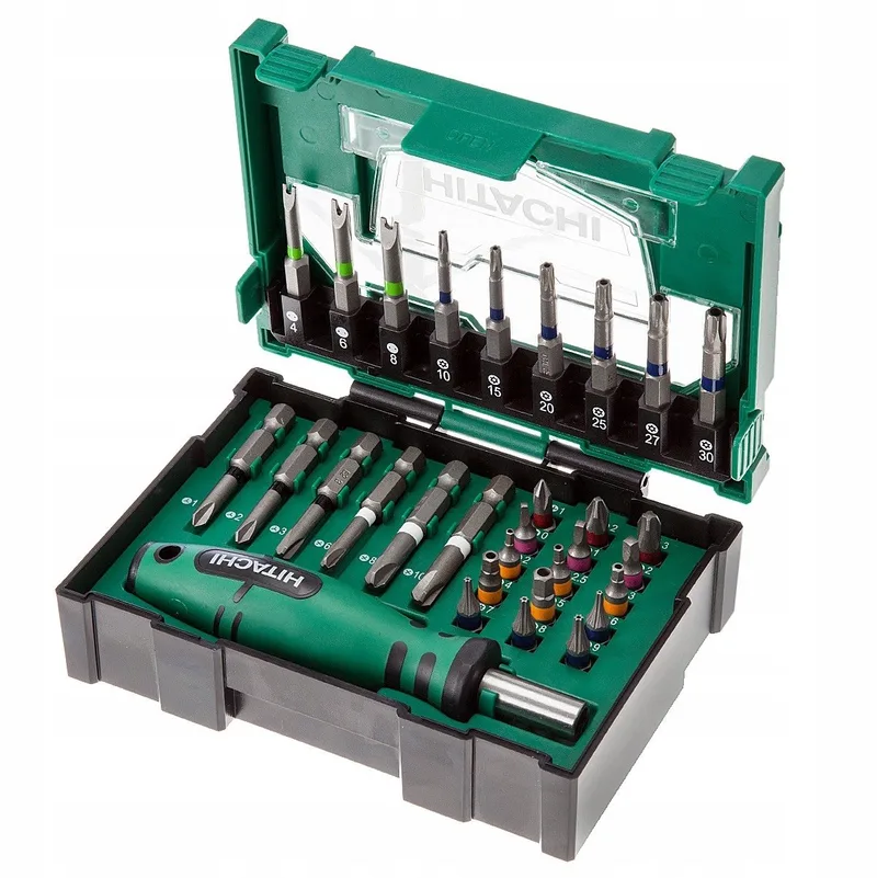 Bitset 31 Delen BOX II - Professioneel & Kleurgecodeerd van HiKOKI – productafbeelding