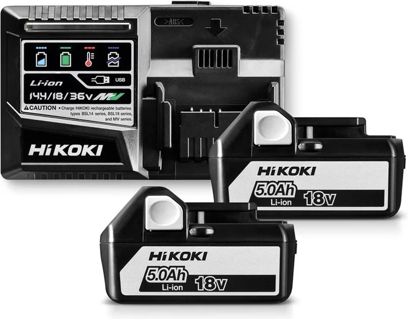 BOOSTERPACK 18V- SNELLADER UC18YSL3 - 2x BSL1850 by HiKOKI – product image