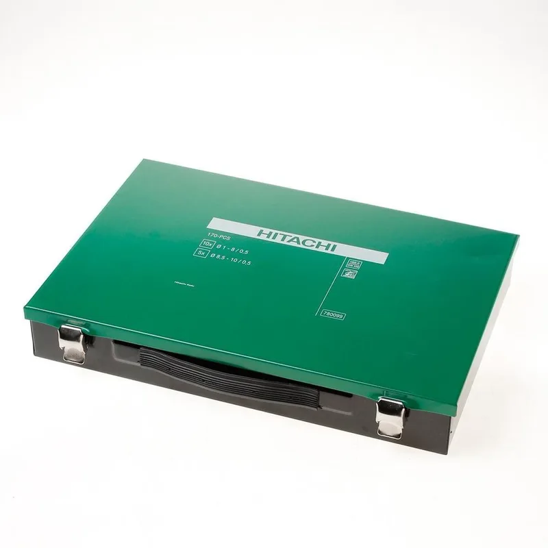 Borenset HSS-R DIN 338 in cassette - 170-delig - 780099 de HiKOKI – image du produit