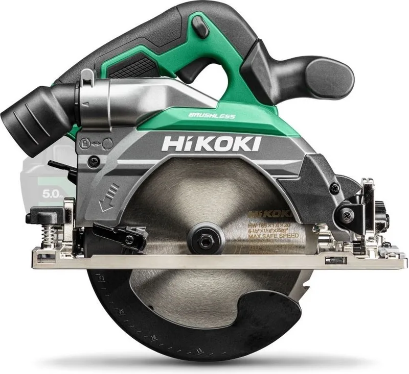 C1806DBW2Z 18V Accu cirkelzaag van HiKOKI, Zwart – productafbeelding