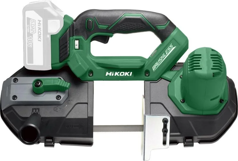 CB18DBL W4Z accu bandzaag 18V ,brushless, exclusief accu's, lader en systainer fra HiKOKI – produktbillede
