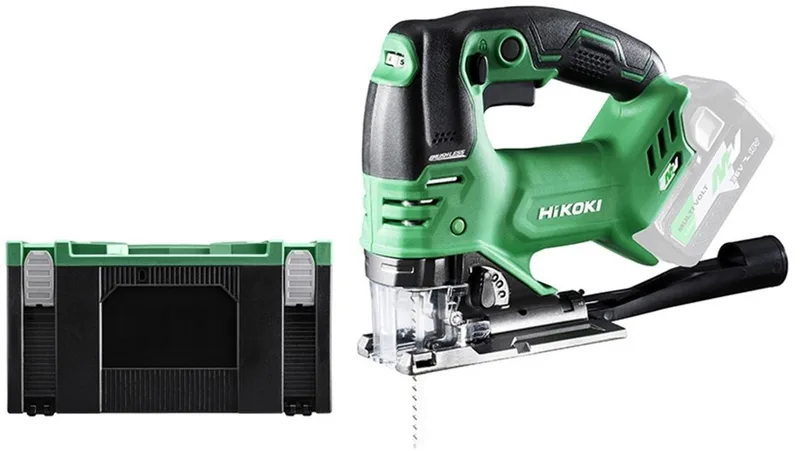CJ36DAW2Z 36V Multi-Volt Li-Ion Accu decoupeerzaag body in HSC - D-greep - variabel - koolborstelloos de HiKOKI – image du produit