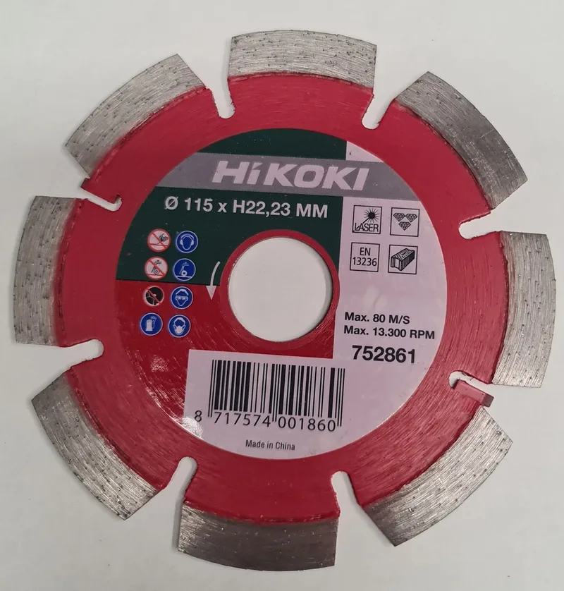 DIAMANT ZAAGBLAD 115X22,2X10MM TYPE BAKSTEEN LASER by HiKOKI – product image