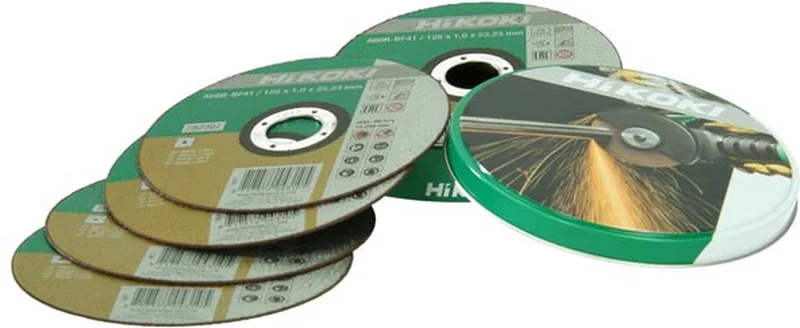Doorslijpschijf In Blik 115X1Mm Voor Inox/ Metaal (10St) Hsp de HiKOKI – image du produit