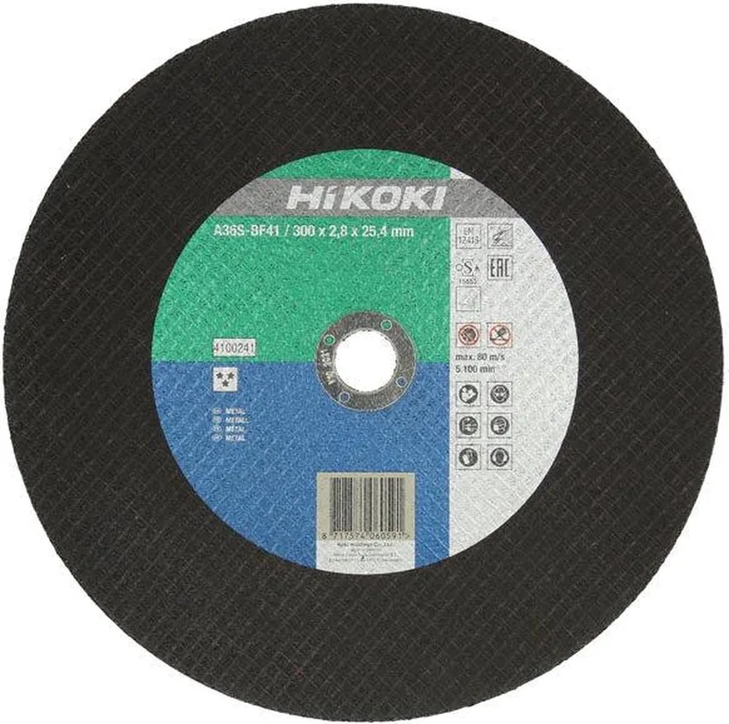Doorslijpschijf voor metaal 300x2,8 - 4100241 by HiKOKI – product image
