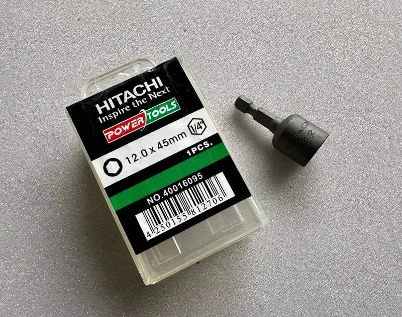 Dopsleutel 12mm 1/4" met Magneet de HiKOKI – image du produit