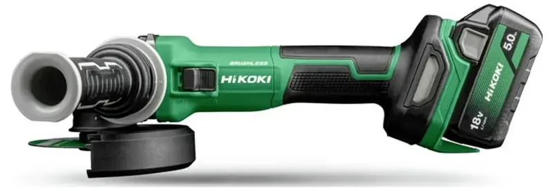 G1813DE G1813DEWQZ Akku-Winkelschleifer 125 mm inkl. 2. Akku, inkl. Ladegerät 750 W 5 Ah, 5 Ah de HiKOKI – image du produit