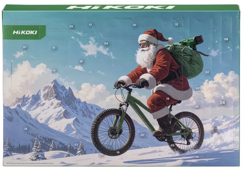 Adventskalender von HiKOKI – Produktbild
