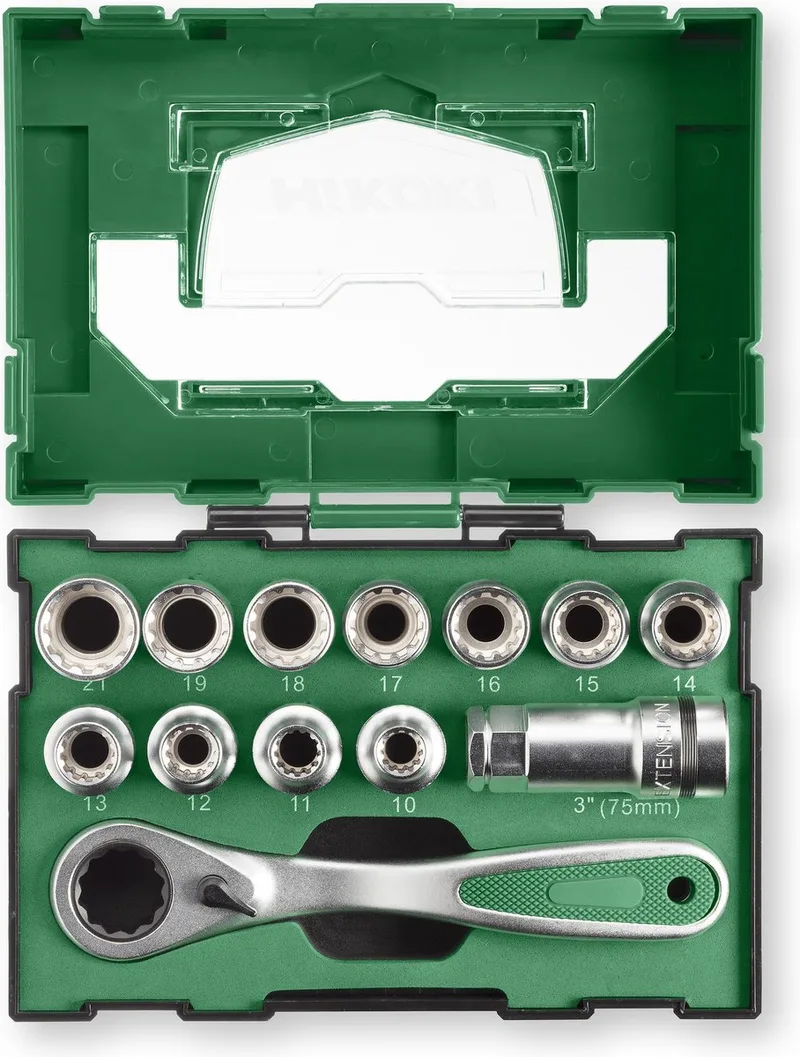 HiKOKI 40030033 13-delige Doppenset van HiKOKI – productafbeelding