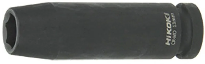 HiKOKI 751835 Krachtdop - 19mm - 1/2" (L=85mm) van HiKOKI, Zwart – productafbeelding