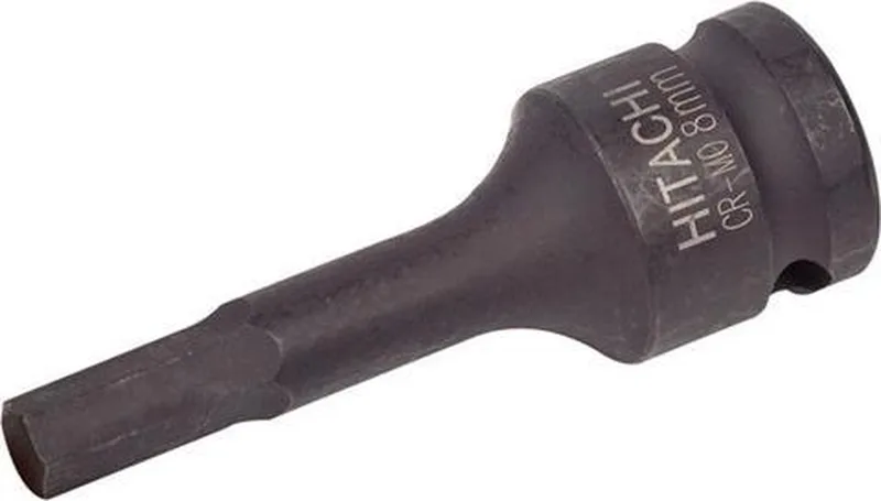 Krachtdop 1/2" buiten H4 by HiKOKI, Black – product image