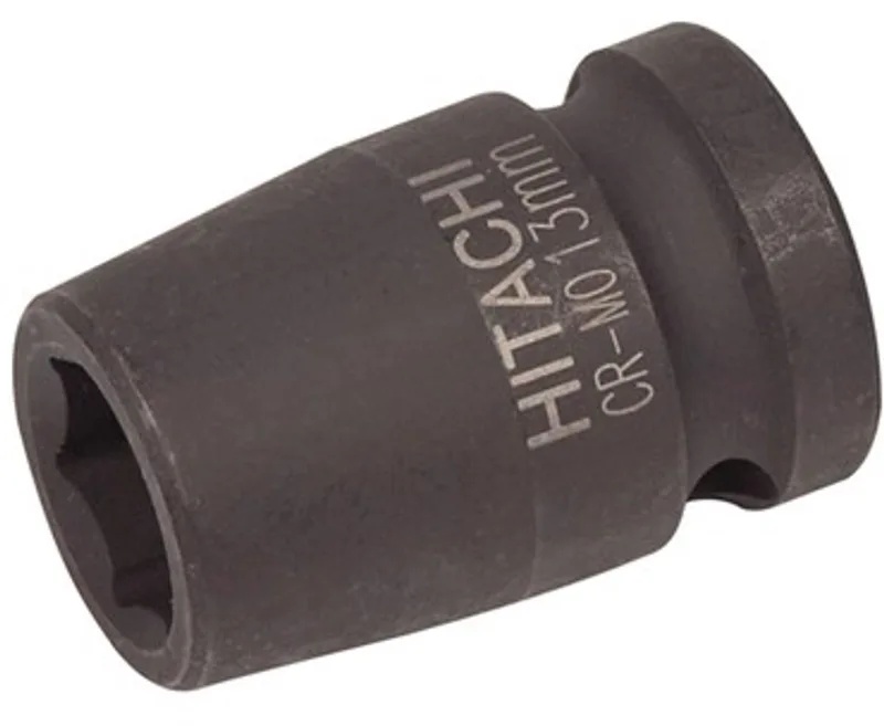 Krachtdop SW 14mm x 1/2" vierkant x lengte 38mm von HiKOKI, Schwarz – Produktbild
