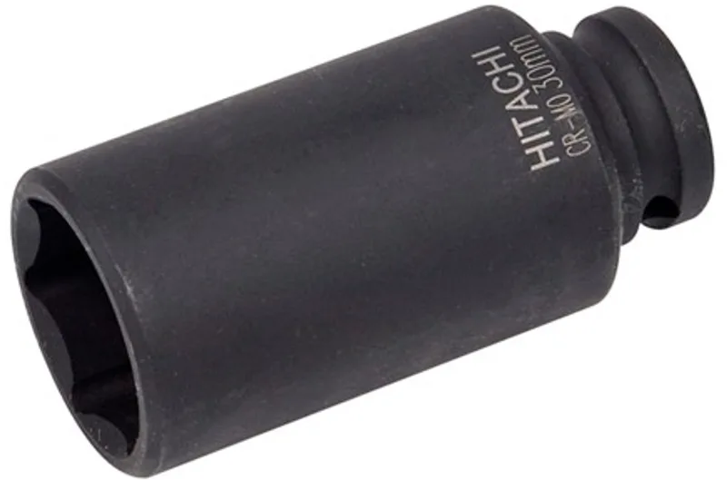Krachtdop SW 18mm x 1/2" vierkant x lengte 85mm von HiKOKI, Schwarz – Produktbild