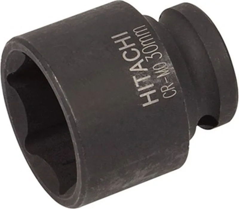 Krachtdop SW 28mm x 1/2" vierkant x lengte 38mm by HiKOKI, Black – product image