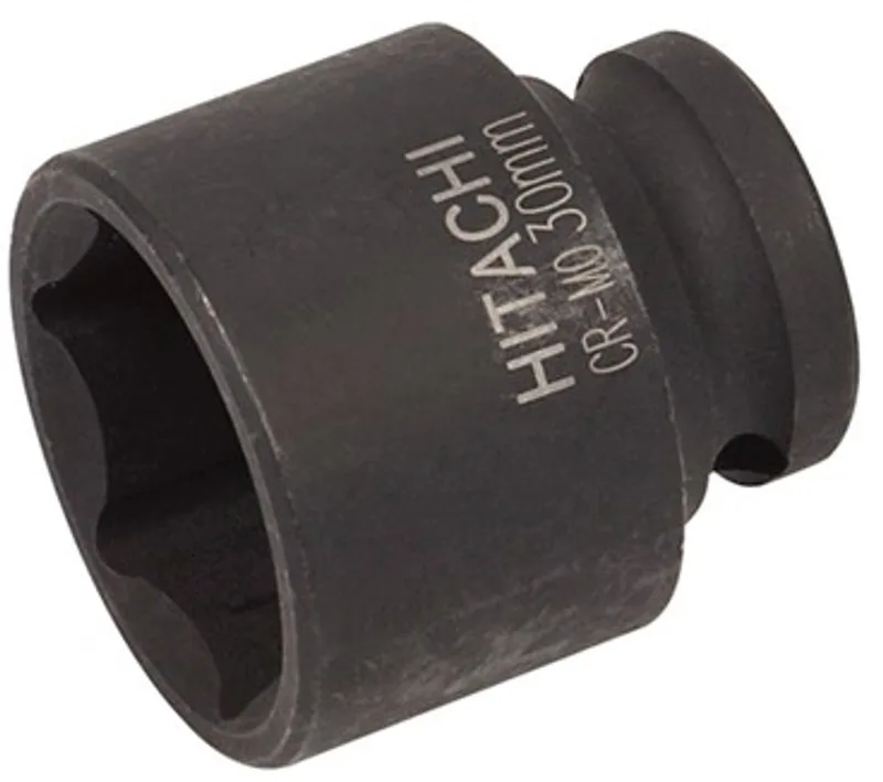 Krachtdop SW 30mm x 1/2" vierkant x lengte 38mm by HiKOKI, Black – product image