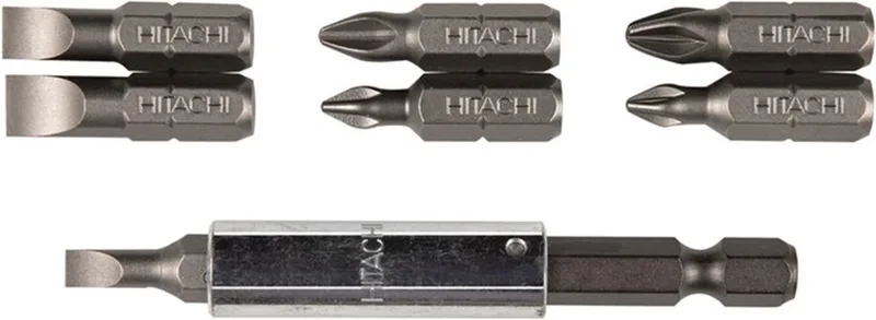 Magnetische Schroefbit Set - 8 Stuks - PH/PZ/SL by HiKOKI – product image
