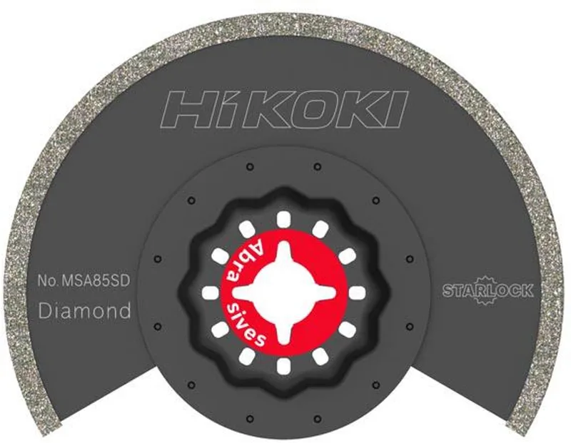 MSA85SD - Diamantzaagblad - 85mm - Starlock Bevestiging - Segmentzaagblad von HiKOKI – Produktbild