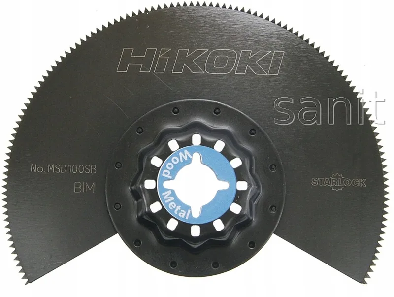 MSD100SB - Segmentzaagblad voor hout en metaal - Starlock - Bi-Metaal - 100mm by HiKOKI – product image