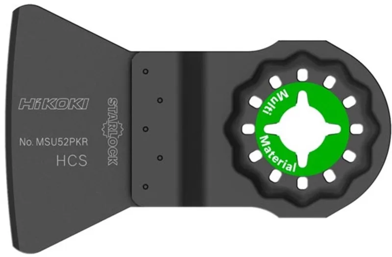MSU52PKR Serie - Multitool Zaagblad - Starlock Systeem - HCS Staal - 26 mm Breedte - 52 mm Lengte by HiKOKI – product image