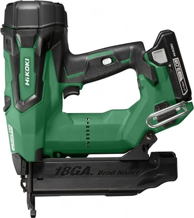 NT1850DBSL WXZ minibradnailer in HSC IV systainer met 2x 3.0Ah accu en lader von HiKOKI – Produktbild