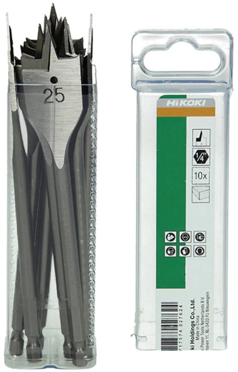 Platte Houtboor 12x150mm, 1/4" Zeskantige Schacht de HiKOKI – image du produit
