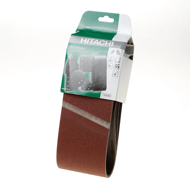 Schuurband 100x610 K80 (5 st) - 753263 de HiKOKI – image du produit