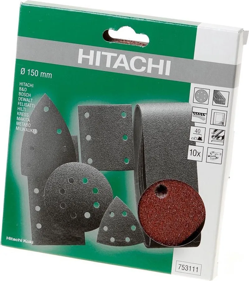 Schuurschijf d.150 k40 (10 st) - 753111 von HiKOKI – Produktbild