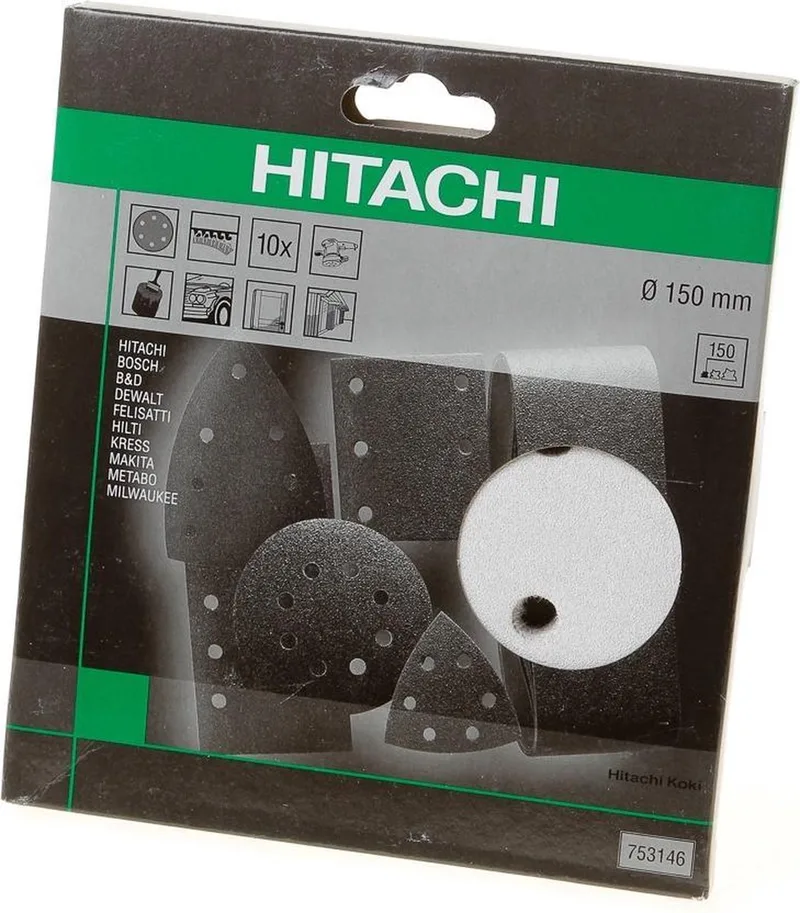 Schuurschijf diameter 150 k320 velcro wit (10 st) by HiKOKI – product image
