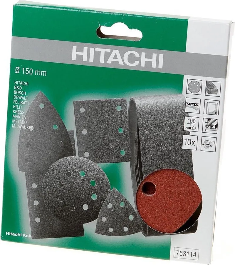 Schuurschijf diameter150 k100 (10 st) by HiKOKI – product image