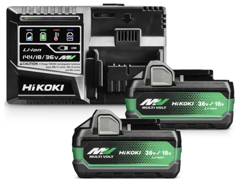 UC18YSL3WHZ UC 18 YSL3WHZ Werkzeug-Akku und Ladegerät 18 V, 36 V 2.5 Ah, 5 Ah de HiKOKI – image du produit