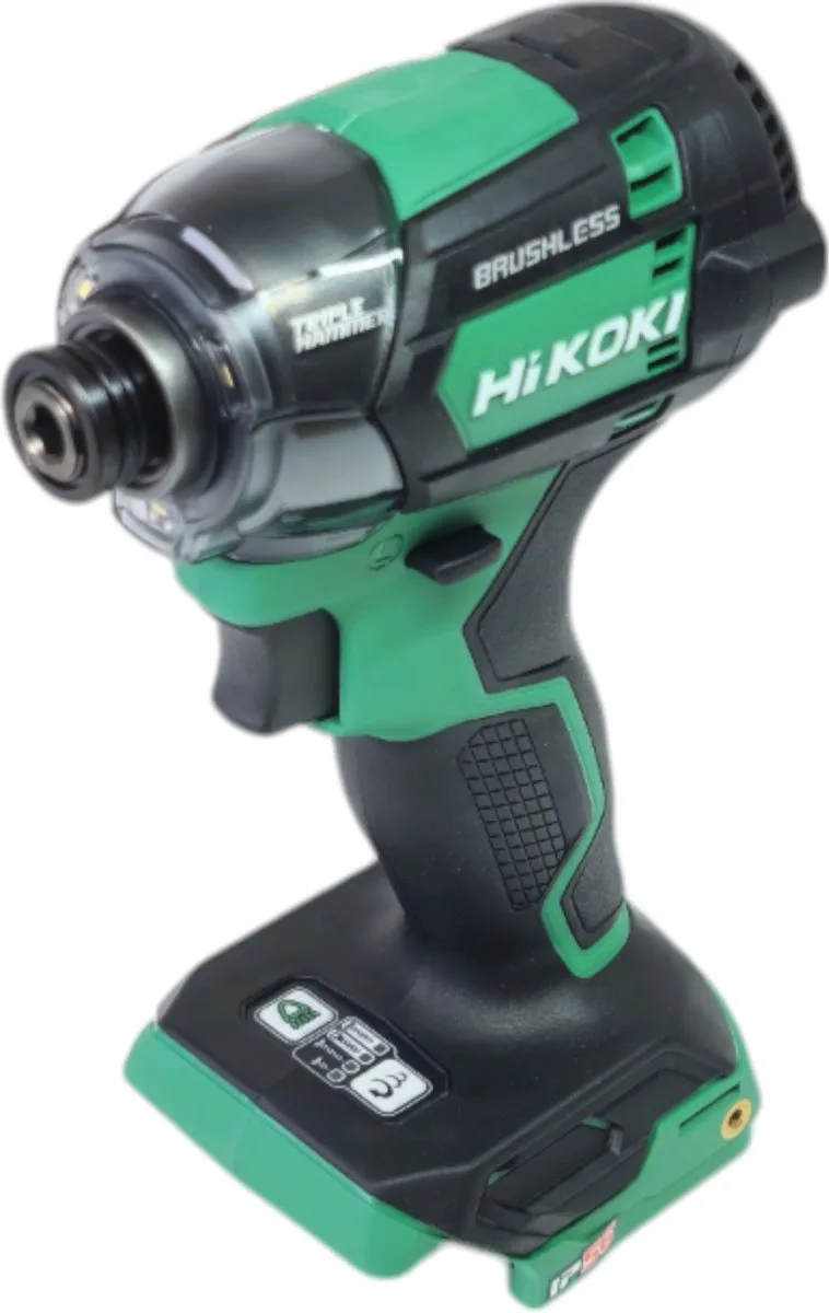 WH18DC(W4Z) 18V Multivolt slagschroevendraaier 210Nm iP56 Triple hammer excl. accu's en lader de HiKOKI – image du produit