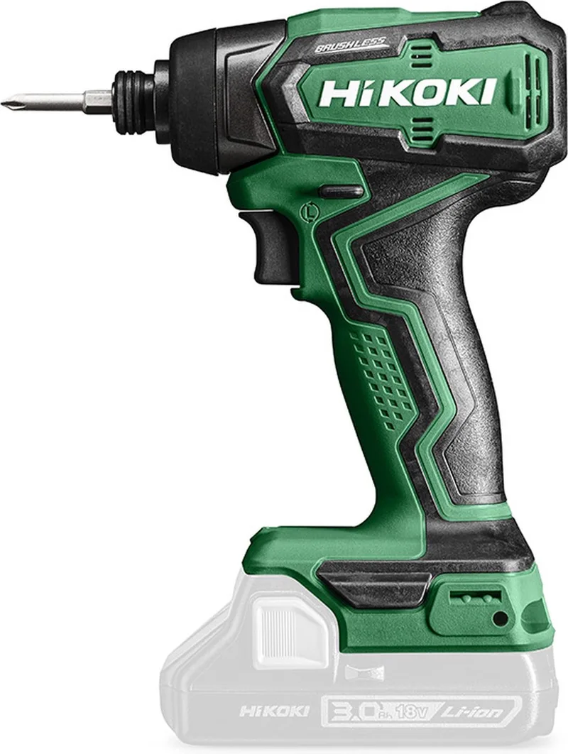 WH18DDW4Z 18V Li-Ion accu slagschroevendraaier body - 140Nm - 1/4" - koolborstelloos de HiKOKI – image du produit