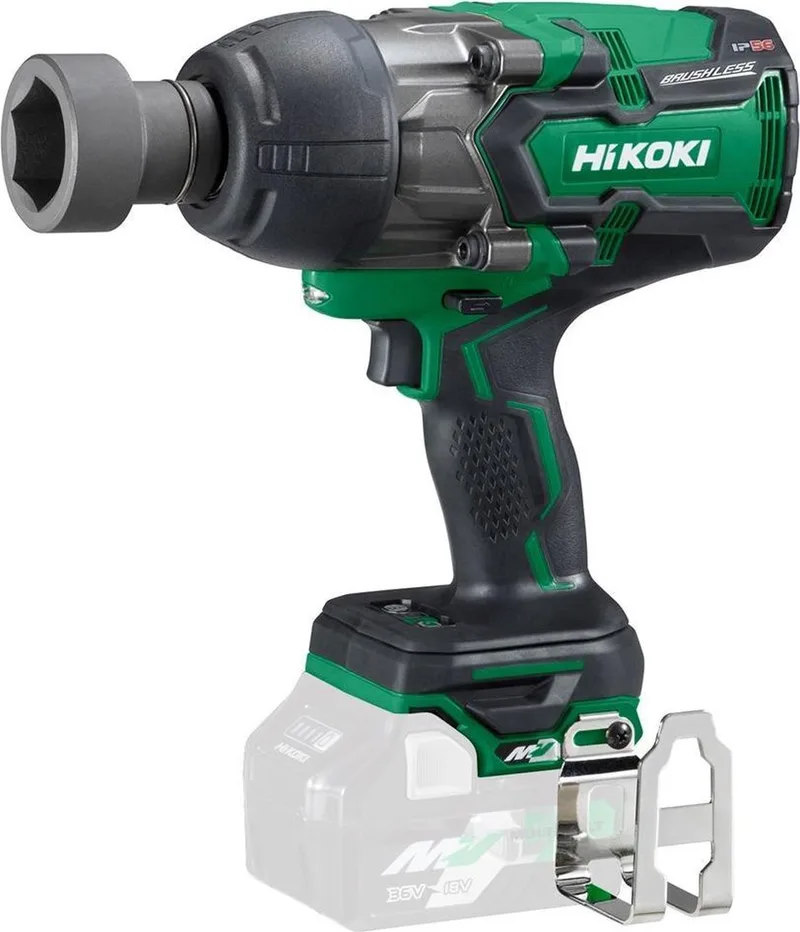 WR36DAW2Z 36V MultiVolt Li-Ion accu slagmoersleutel body in HSC - 1180Nm - 3/4'' - koolborstelloos de HiKOKI – image du produit