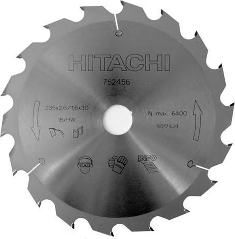 Zaagblad HM zaagblad 235x30mm 18tands (308310/750318) de HiKOKI – image du produit