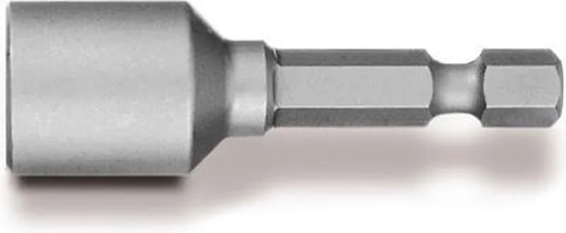 Zeskant dopsleutel niet magnetisch 1/4" x 10 x lengte 45mm by HiKOKI, Grey – product image