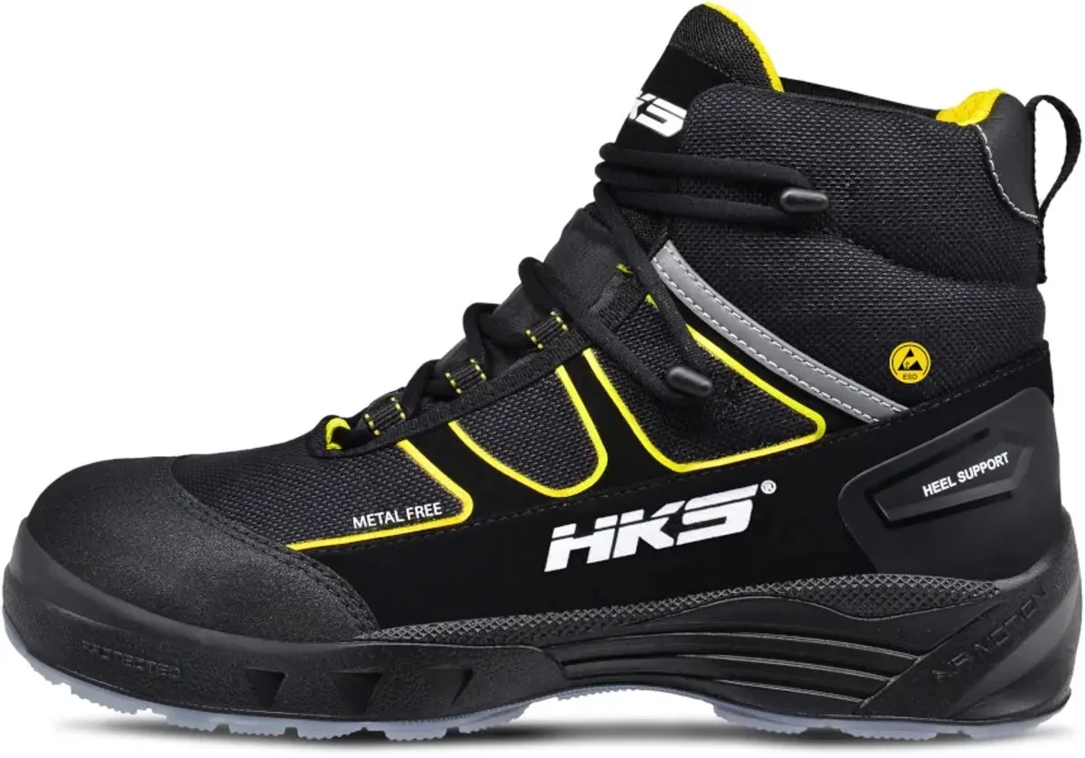 K5 AM S3 werkschoenen van HKS, Zwart, 41 – productafbeelding