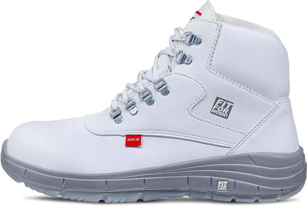 Schoen 3 M 210 Hoog S2 - Wit van HKS, Wit, 43 – productafbeelding