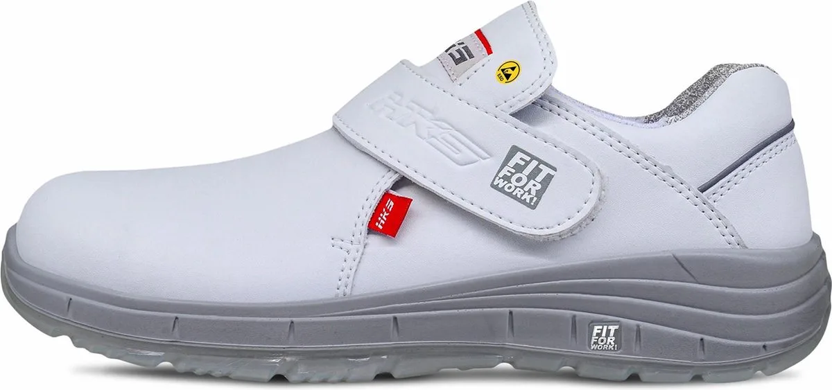 Schoen Zoom 3 M Klittenband Laag S2 - Wit von HKS, Weiß, 41 – Produktbild