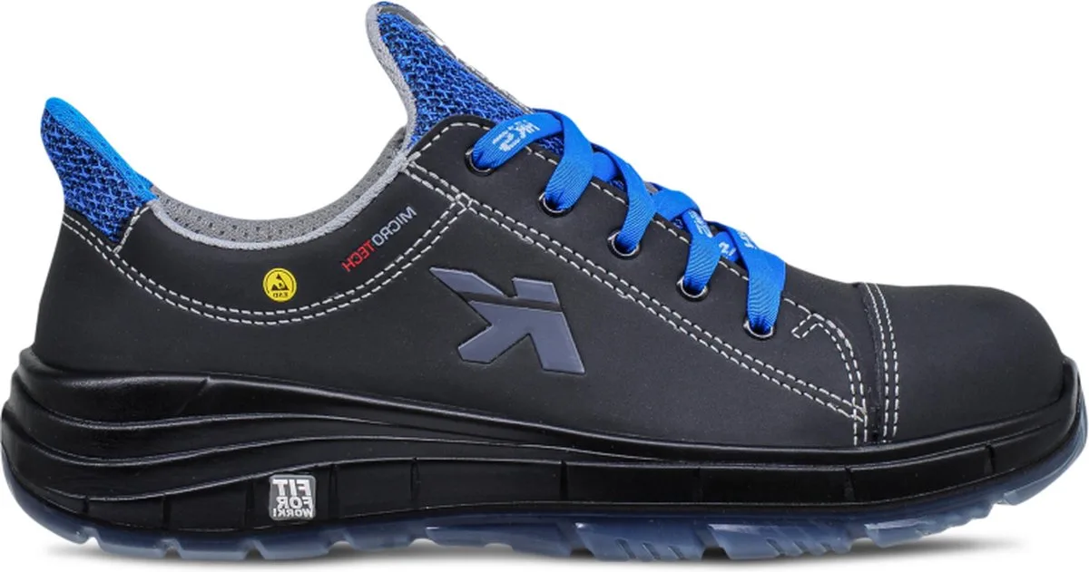 Veiligheidsschoen Maxi 1 VTP S3 - Zwart van HKS, Zwart, Blauw, 39 – productafbeelding