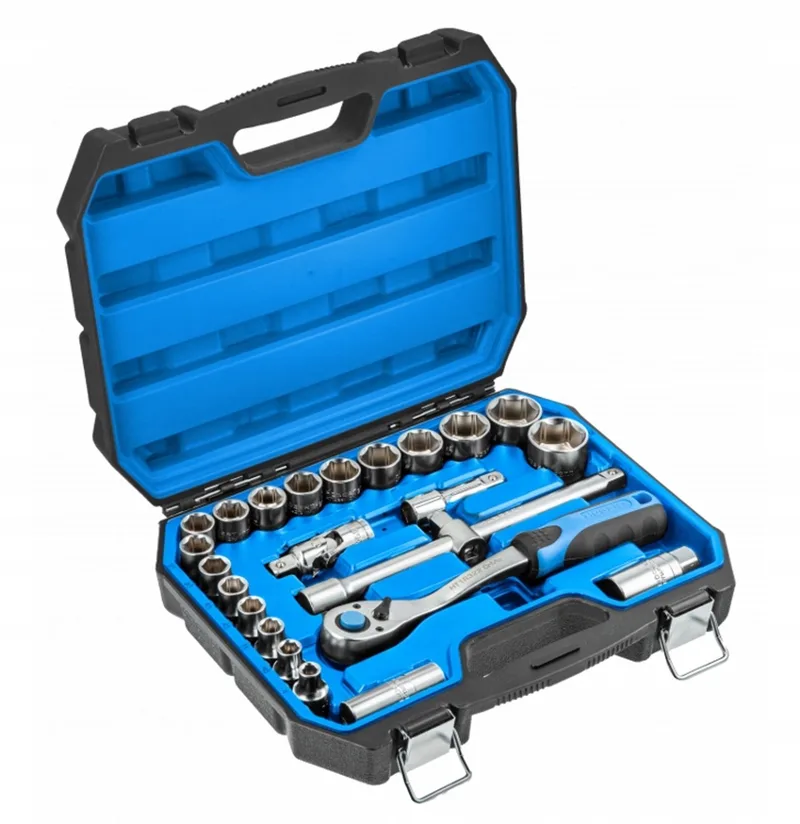 2x Hogert Gereedschapset 24 Delig 1/2" Met Koffer by Högert – product image