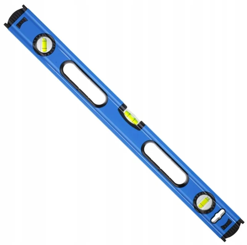 Aluminium Waterpas 100cm met 3 Libellen - Hoegert by Högert, Blue – product image